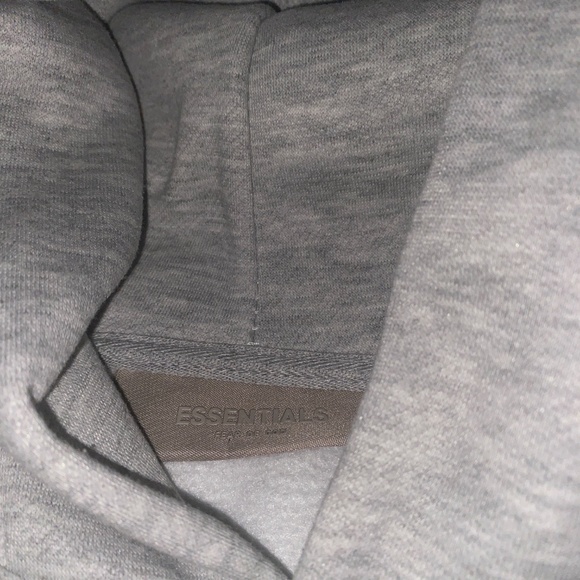 Essentials-style Oatmeal Hoodie 1:1 Replica | Unisex | Size: Medium - Picture 6 of 6